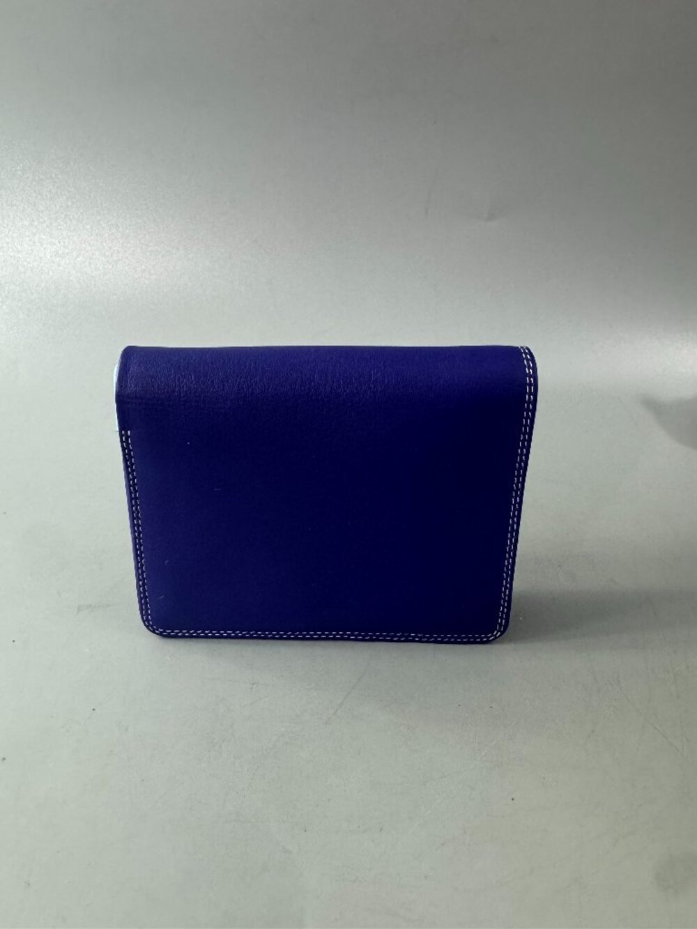 NWOT Mywalit Purple Leather RFID Bifold Wallet